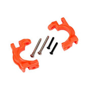 Traxxas 9032T Caster blocks (c-hubs) Left and Right Extreme Heavy Duty Orange (for use with 9080)