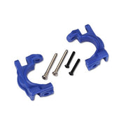 Traxxas 9032X Caster blocks (c-hubs) Left and Right Extreme Heavy Duty Blue (for use with 9080)