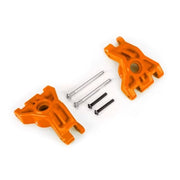 Traxxas 9050T Rear Stub Axle Carriers Left and Right Extreme Heavy Duty Orange (for use with 9080)