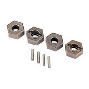 Traxxas 9069 Extreme Heavy Duty Wheel Hubs 12mm Hex Steel (for use with 9080)