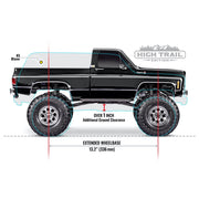 Traxxas TRX-4 1/10 1979 Chevrolet Cheyenne K10 RC Crawler Black 92056-4