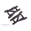 Traxxas 9431 Drag Slash Suspension Arms Heavy Duty 1 Degree Toe Angle Rear Black 2pc