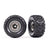 Traxxas 9572 Tires And Wheels Assembled Glued 3.8inch Black and Gray 2pc