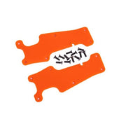 Traxxas 9633T Suspension Arm Covers Orange Front