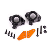 Traxxas 9637T Steering Block Arms 2pc Aluminium Orange Anodised