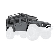 Traxxas 9712-SLVR Body Land Rover Defender Complete Silver