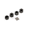 Traxxas 9750 Wheel Hubs 7mm Hex 4pc / Axle Pins 8pc