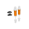 Traxxas 9763-ORNG Body GTM Shock 6061-T6 Aluminum Orange Anodized with Spring Pre-Load Spacers 2pc