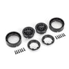 Traxxas 9781 Wheels 1.0inch Method Race Wheels 105 Black Beadlock 2pc