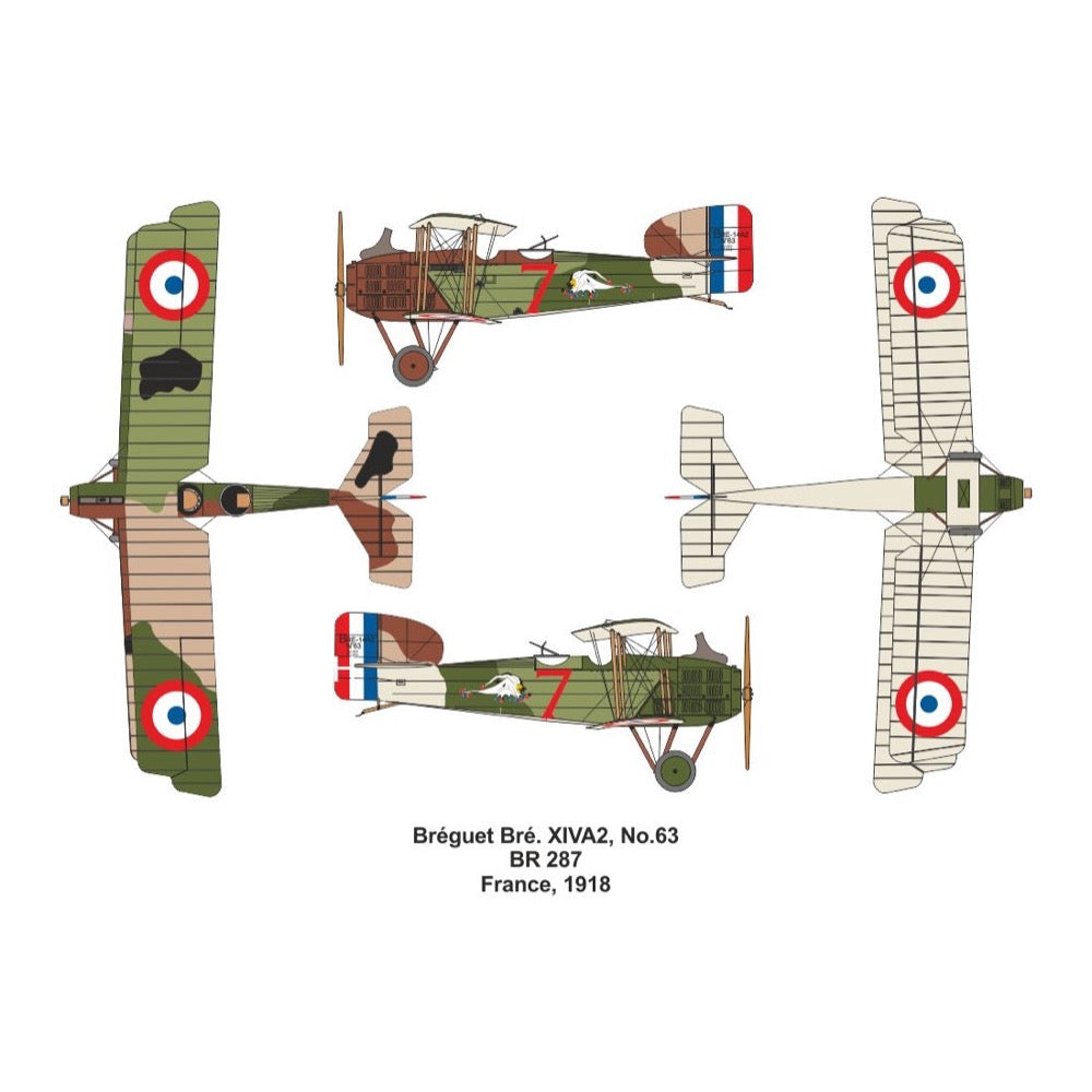 Valom 14427 1 144 Breguet 14A2 Double Set Metro Hobbies