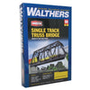 Walthers 933-3185 Cornerstone HO Single-Track Railroad Truss Bridge Kit