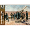 Waterloo 024 1/72 Italian Heavy Gun WWII 1 Gun With 9 Artillery Crew Figures