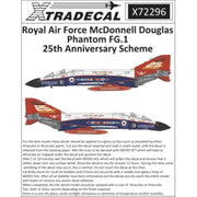 Xtradecal 72296 1/72 McDonnell-Douglas FG.1 Phantom Pt 7