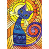 Yazz Puzzle 3840 Geometric Cat 1000pc Jigsaw Puzzle