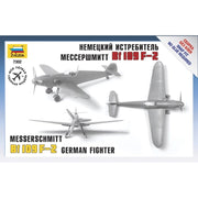 Zvezda 7302 1/72 German Fighter Messerschmitt BF 109 F-2