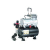 Hseng HS-AS186K Airbrush Compressor with Holding Tank Includes Hose and HS-80 Airbrush