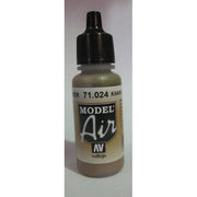 Vallejo 71024 Model Air 24 17ml Khaki Brown Paint