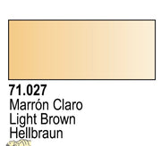 Vallejo 71027 Model Air 27 17ml Light Brown Paint