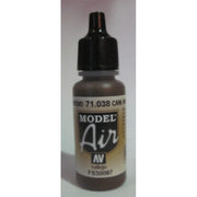 Vallejo 71038 Model Air 38 17ml Camouflage Medium Brown Paint