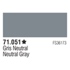 Vallejo 71051 Model Air 51 17ml Neutral Grey Paint