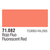 Vallejo 71082 Model Air 82 17ml Fluorescent Red Paint