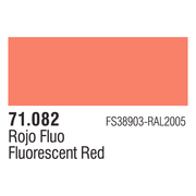 Vallejo 71082 Model Air 82 17ml Fluorescent Red Paint