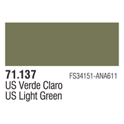 Vallejo 71137 Model Air US Light Green 17ml