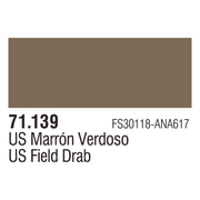 Vallejo 71139 Model Air US Field Drab 17ml