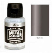 Vallejo 77721 Metal Color Burnt Iron 32ml