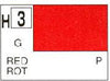 Mr Hobby (Gunze) H003 Aqueous Gloss Red Acrylic Paint 10ml