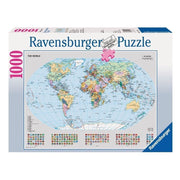 Ravensburger 15652-8 Political World Map 1000pc Jigsaw Puzzle