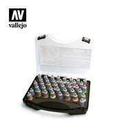 Vallejo 80260 Wizkids Basic Starter Case Acrylic Paint Set 40 Color Set